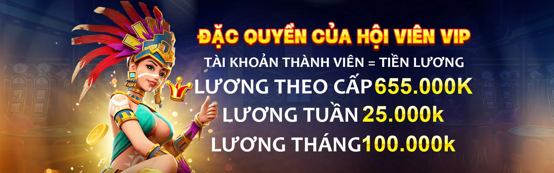 Hình ảnh chương trình VIP c168c đăng nhập với các đặc quyền sang trọng